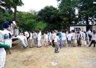 熱中症対策は万全に！休憩時間にはキトイオンタオルが大活躍していました！